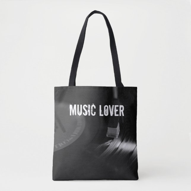 Tote Bag Fourre-tout record : Personnalisable (Devant)