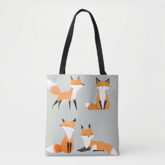 Tote Bag Fourre-tout renard