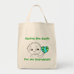 Tote Bag Fourre-tout - sauvetage de la terre