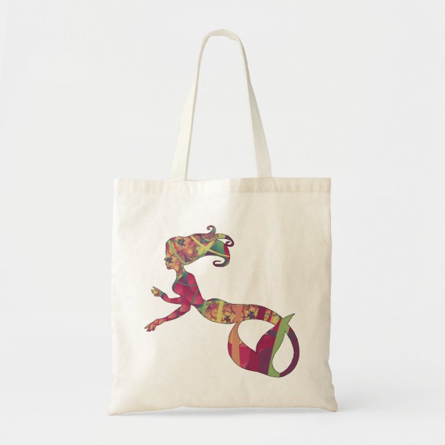 Tote Bag Fourre-tout - sirène (Devant)