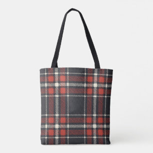 Tote Bag Fourre-tout Tartan Plaid Classique