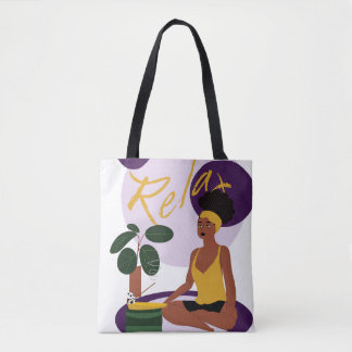Tote Bag Fourre-tout tout-sur-impression, Fourre-tout à épa