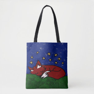 Tote Bag fox de nuit