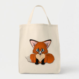 Tote Bag Fox mignon de bébé