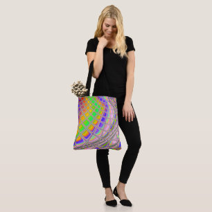 Tote Bag Fractale vibrante