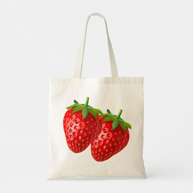 Tote Bag Fraise (Dos)