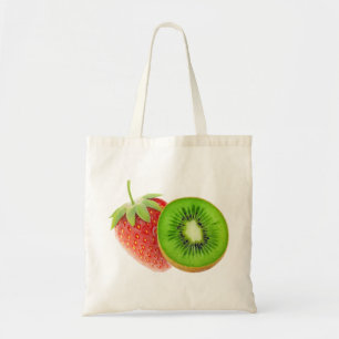 Tote Bag Fraise et kiwi