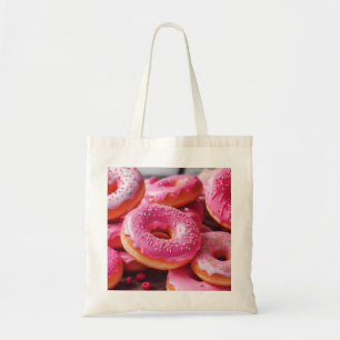 Tote Bag Fraise rose