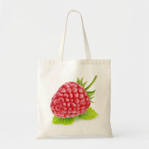 Tote Bag Framboise et menthe