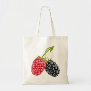 Tote Bag Framboise et mûre