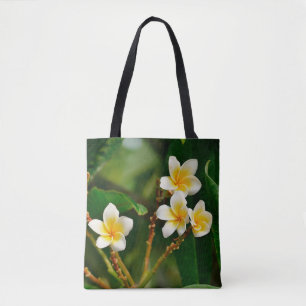Tote Bag Frangipani jaune