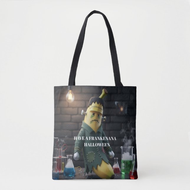 Tote Bag Frankenana Halloween (Devant)