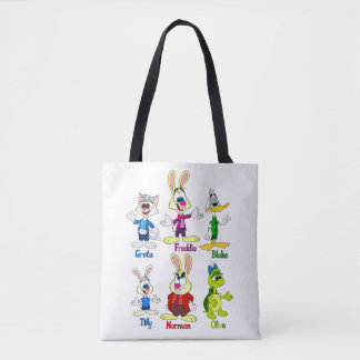 Tote Bag Freddie Bunny & Friends