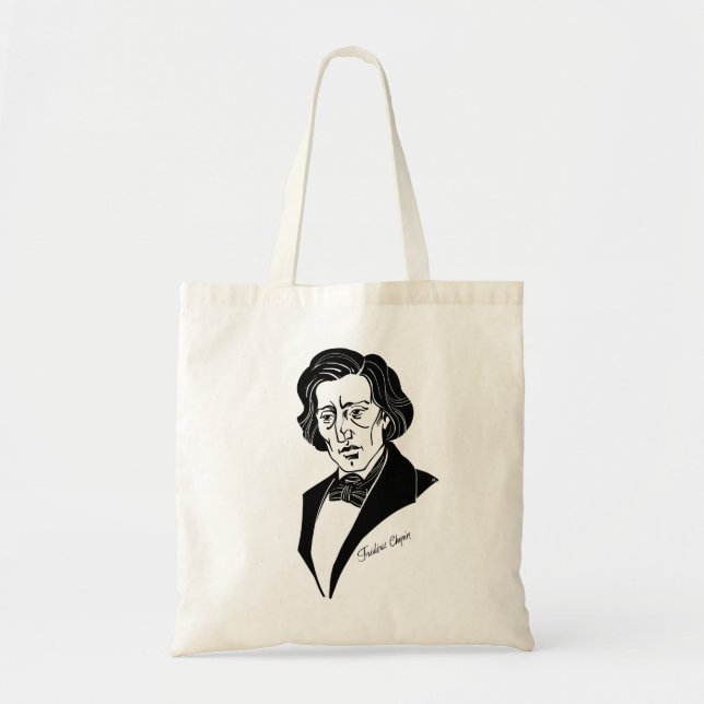 Tote Bag Frederic Chopin (Devant)