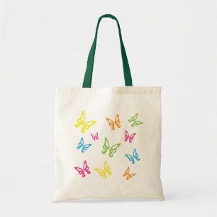 Tote Bag Free As Butterfly Budget Fourre-tout
