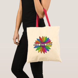Tote Bag Free Mom Hugs LGBTQIA+ Fierté Support