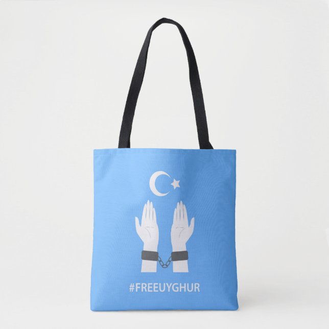 TOTE BAG #FREEUYGHUR (Devant)