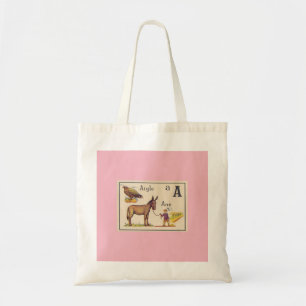 Tote Bag FRENCH ALPHABET ILLUSTRATION Tragetasche