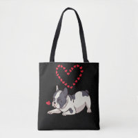 French Bulldog Mom Frenchie Love Chien Heart