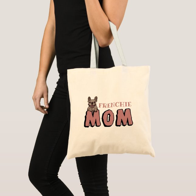 Tote Bag Frenchie Mom French Bulldog Lover (Devant (produit))