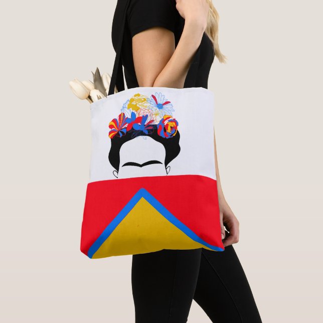 Tote Bag Frida Kahlo Fourre-tout (De près)