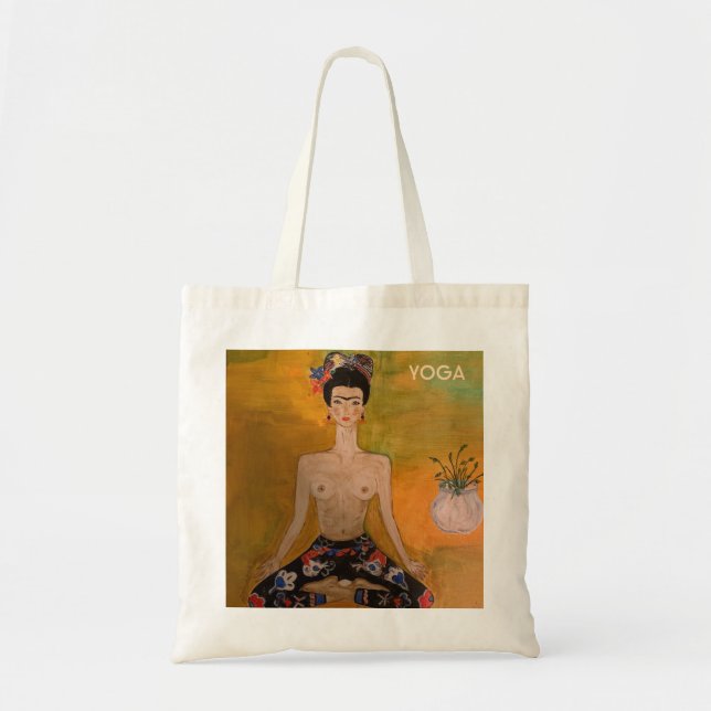 Tote Bag Frida Yoga (Devant)