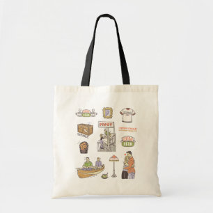 Tote Bag FRIENDS™   Icônes de dessin animé