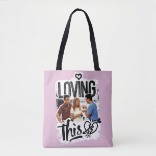 Tote Bag FRIENDS™ Joey, Rachel et Ross - J'adore !