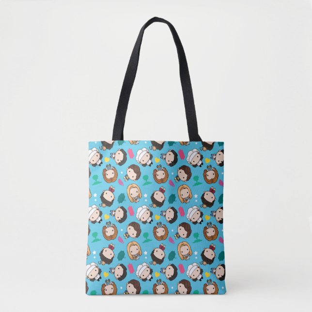 Tote Bag FRIENDS™| Motif de caractères Chibi (Devant)