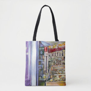 Tote Bag Froid Brew dans un Hot Deli