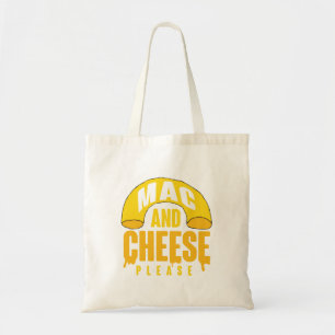 Tote Bag Fromage Macaroni jaune pour enfants Mac et fromage