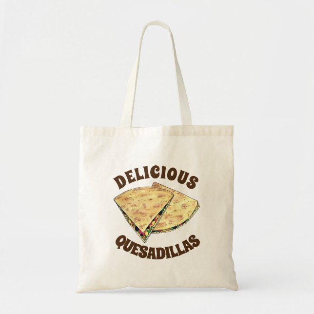 Tote Bag Fromage Quesadillas Plat mexicain (Devant)