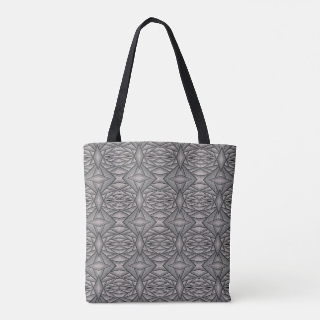 Tote Bag Frozen In Time Art Abstrait (Dos)