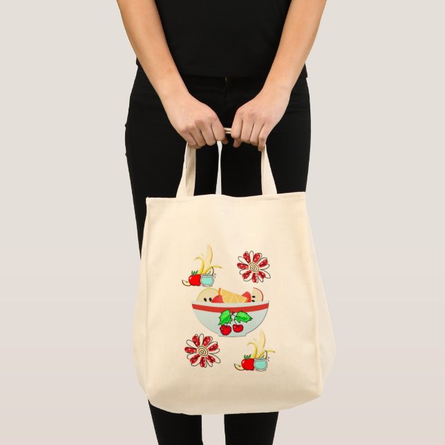 Tote Bag Fruit Tragetasche (Vorderseite (Produkt))