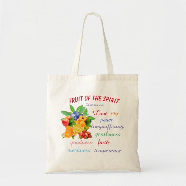 Tote Bag Fruits de l'Esprit (Devant)