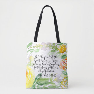 Tote Bag Fruits de l'esprit | Art chrétien