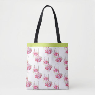 Tote Bag Fuchsias exotiques sur Fourre-tout