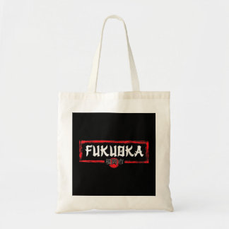 Tote Bag Fukuoka Japon Drapeau japonais Souvenir Japon