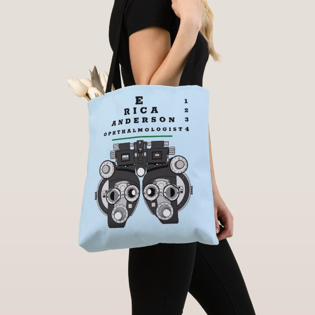 Tote Bag Fun Eye Care Professionnel Phoropter (De près)