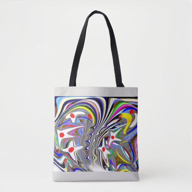 Tote Bag Fun mode formes art (Devant)