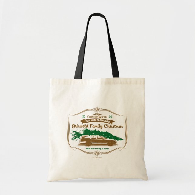 Tote Bag Fun Vieux Noël Griswold (Devant)