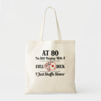 Tote Bag Funny 80E Anniversaire Cadeau T Chemise - Voiture 
