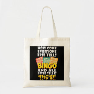 Tote Bag Funny Bingo Player Gift
