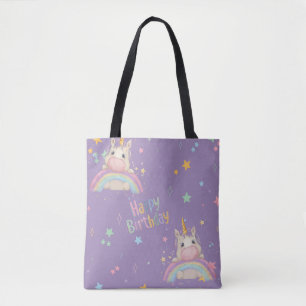 Tote Bag Funny Birthday Unicorn