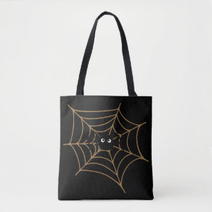 Tote Bag Funny Black Spider Shoulder Fourre-tout