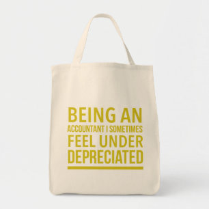 Tote Bag Funny Comptable Pun