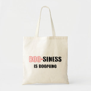 Tote Bag Funny Halloween Pun - Boo-siness est en plein esso