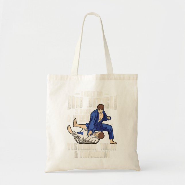 Tote Bag Funny Jiu Jitsu Martial Art brésilien BJJ (Devant)