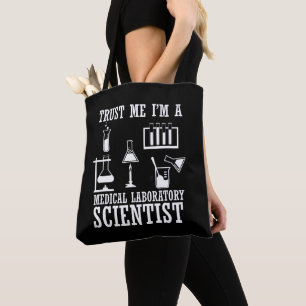 Tote Bag Funny laboratoire médical technicien scientifique 