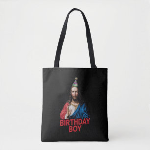 Tote Bag Funny Noël Jésus Enfant d'anniversaire